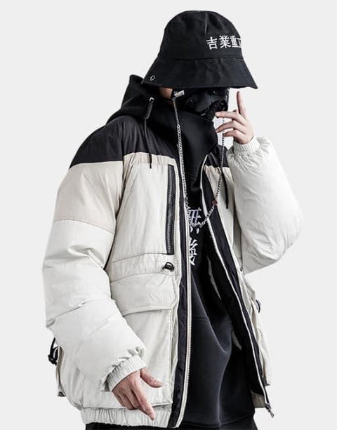 White Streetwear jacket - Anagoc