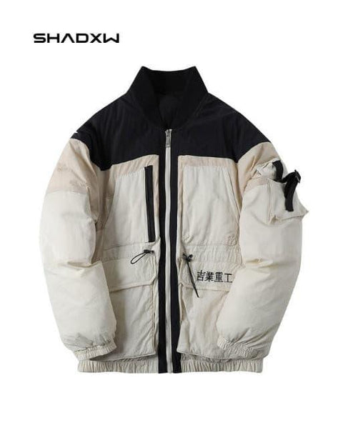 White Streetwear jacket - Anagoc