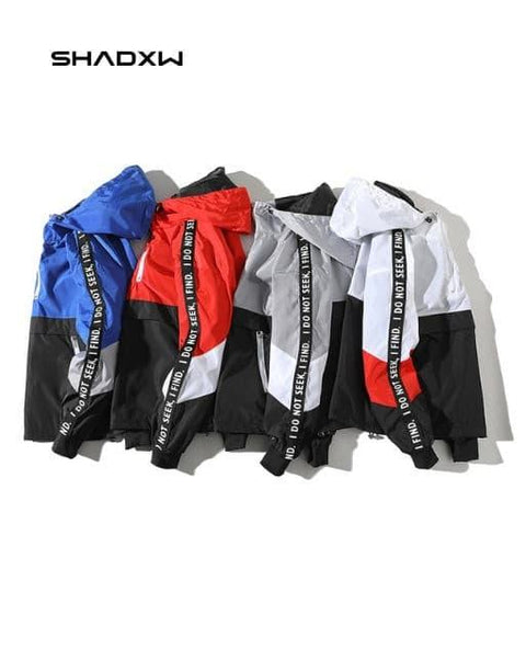 Windbreaker Bomber Jacket - Anagoc