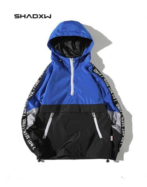Windbreaker Bomber Jacket - Anagoc